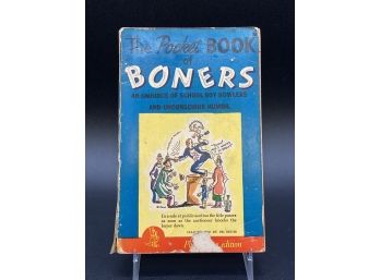The Pocket Book Of Boners - An Ombious Of School Boy Howlers And Unconscious Humor, Illustrated By Dr. Seuss