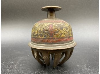 Vintage Asian Ceremonial Brass Bell