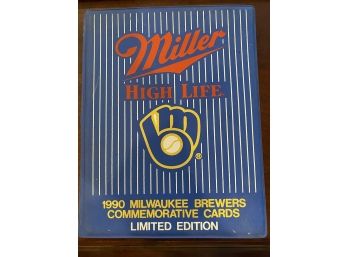 Collector Cards Album Baseball, 61 Cards, Miller High Life