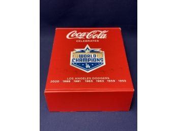 Coca Cola Celebrates 2020 World Champions Los Angeles Dodgers