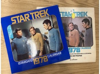 1978 Star Trek Stardate Calendar, In Original Packaging