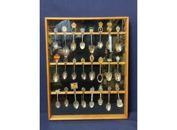 Lot Of 24 Collectable Spoons