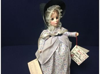 Collector Porcelain Mother Goose Doll By Effenbee