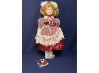 Porcelain Collector Doll - Camelot. By QVC