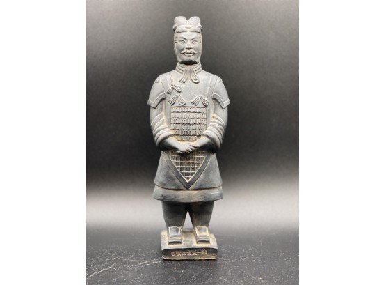 Antique Asian Terra Cotta Warrior - Possible Repro Of Army Qin Shi Huang Soldier