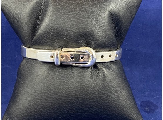 Sterling SIlver Belt Bracelet, Made In Mexico