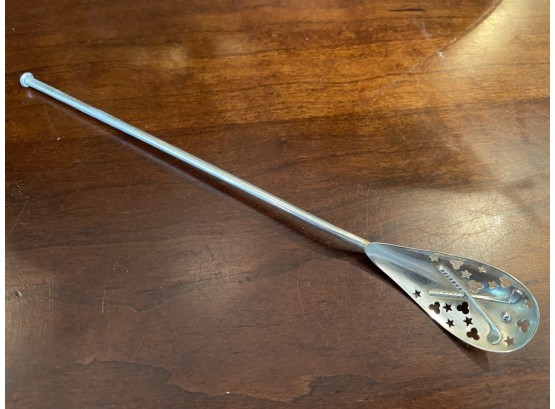 Sterling Silver Golf Themed Mote Spoon, Richards & Co., E. Ira