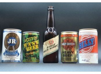 Set Of Collectable Beer Cans