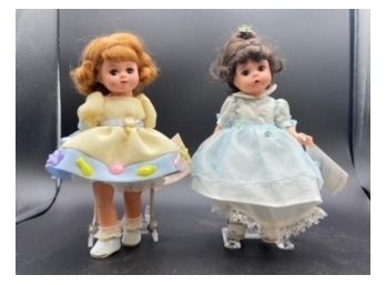Madame Alexander 'Blue Sequin' And 'collecting Seashells' Dolls