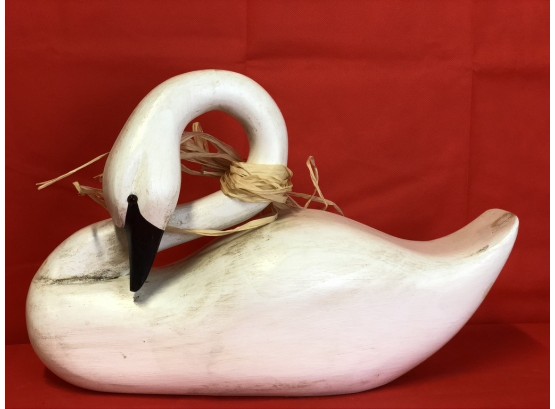 White Swan, The Stanstead Decoy Collection, Signed