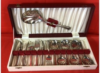 Vintage SilverPride Plate Sheffield England Forks, Spoons, Serving Spoon