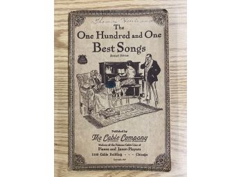 The One Hundred And One Best Songs Paperback  January 1, 1925 By The Cable Company