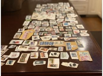 Large Lot Of Circulated Stamps Many From Canada