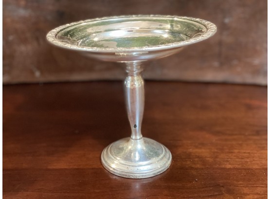 Sterling Silver Footed Candy Bowl