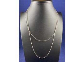Sterling Silver Chain 36'