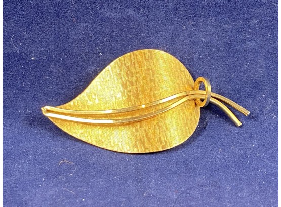 Gold Krementz Vintage Pin Brooch, Personalized