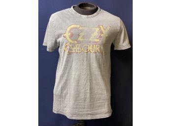 Ozzy Osbourne Grey Vintage Medium T Shirt