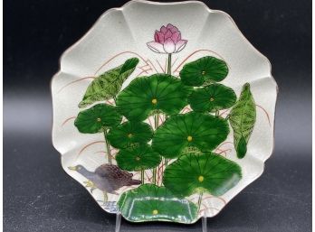 Asian Lily Pad Plate 8'