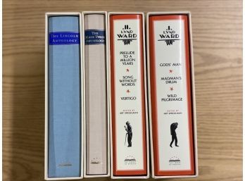 The Library Of America Book Collection - Lot Of 4 Books W. Slipcases