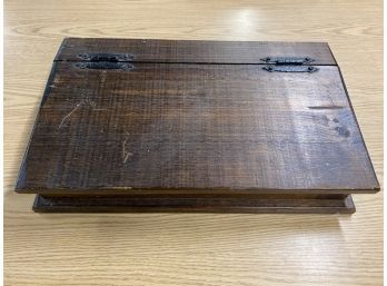 Vintage Wood Lap Writing Desk