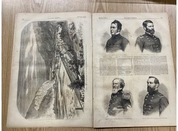 Oct 4 1862, Harpers Weekly, Civil War Harper's Ferry, Map Of War In Kentucky, Battle Of Antietem