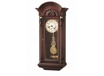 Howard Miller 612221 Jennison Wall Clock - Vintage Mahogany