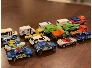 Lot Of 18, 1990's Vintage Matchbox Cars & Trucks