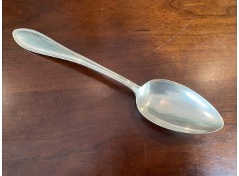 Antique 800 Silver Serving Spoon, 1925