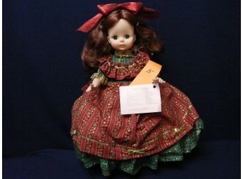 Madame Alexander Doll - Beautiful 'Country Christmas Doll'