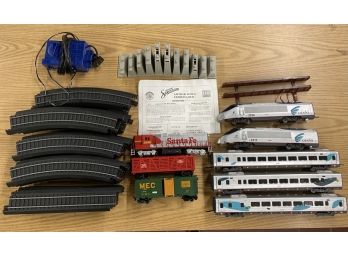 Ho Scale Train Sets, Tracks And Transformer