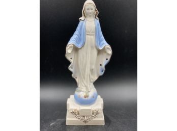 Blessed Mother Mary Musical Ceramic Statue, Plays Ave Maria