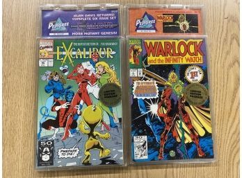 Marvel Comics, Excalibur Collection, Warlock And The Infinity Watch 1992, Numbered Treat Pedigree Collections