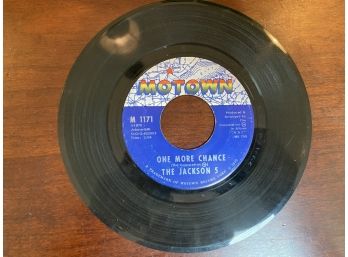 1970 The Jackson 5 - I'll Be There, One More Chance - Motown, 45 Rpm, Single, 7'