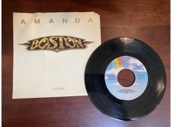 1986 Boston, Amanda, My Destination 45 RPM, 7' Vinyl