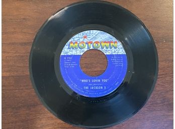 1960 The Jackson 5 - I Want You Back, Who's Lovin You - Motown, 45 Rpm, Single, 7'