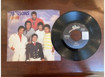 1984 Jacksons, Body, 45 Rpm, Single, 7'  With Original Dust Cover