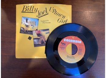 1983 Billy Joel, Uptown Girl, Careless Talk, 45 RPM, 7' Vinyl