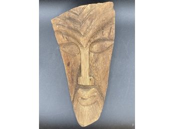 Drift Wood Carved Face Wall Decor