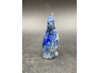 Adorable Lapis Lazuli Penguin, Made In Chile