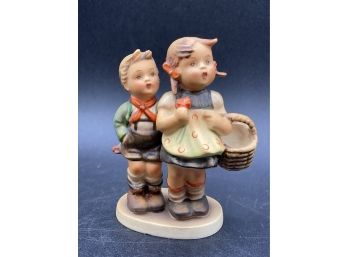 Hummel Figurine 'To Market' #49 3/0 TMK3 Brother And Sister Going To Market 1950-1955