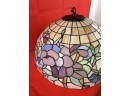 Large Stained Glass Pendant Lamp