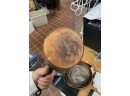 Set Of 6 Graduated Copper Vintage Pans