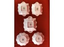Collection Of White Shelley Fine Bone China England Trinket Dishes