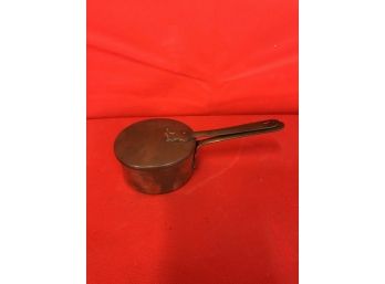 Vintage Mini Sauce Copper Pan With Top