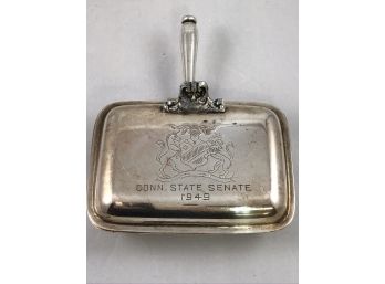 Conn State Senate Crumb Catcher Copper Over Silver
