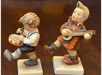 Vintage Goebel Hummel Figurine #86 Girl Play & Little Drummer #280