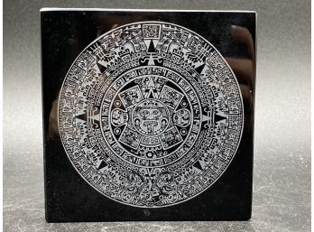 Astec Sun Stone On Black Obsidian