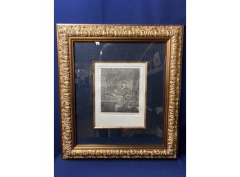 Rembrandt, The Gold Weighter, Hand Pulled Etching