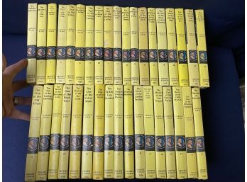 Nancy Drew Hardcover Books, 1934, 36 Books, Good Condition