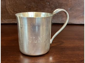 Tiffany & Co. Elsa Peretti Sterling Silver Padova Baby Cup, Personalized JLN